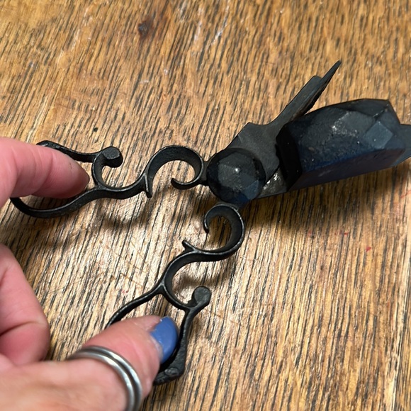 Antique Victorian Scissor Style Candle Snuffer - Picture 5 of 5